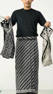 Sarung Batik Cap Bahan Rayon Groyor Motif Terbaru Kekinian Muslim Santri Pria Wanita Dewasa