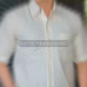 KEMBANG JERUK PUTIH – Batik Prabuseno Kemeja Batik Pria Lengan Pendek Reguler Seragam Kerja Kantor Anak Muda Casual Modern Trendy Katun Premium Halus Adem dan Nyaman