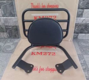 Sandaran belakang plus bantalan busa buat motor Grand Filano.Backrack Grand Filano