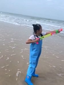 Pakaian Tahan Air Anak Setelan untuk Bermain di Pantai Memancing dan Bermain Air - Super Ringan dengan Tali Pengikat untuk Balita dan Anak-anak