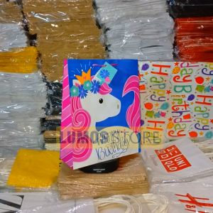 Paper Bag Ulang Tahun Motif Unicorn