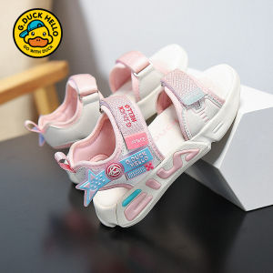 Comfortable Breathable Childrens Sandals Anti-Slip Adhesive Soft Bottom for Boys And Girls Summer Season Duckling Slippers