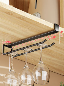 WUBUWEI | Hanging Wine Glass Rack No Drilling Required