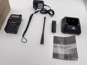 Baofeng UV-5R Two-Way Radio 5W 8W 128CH Portable Walkie Talkie Dual Band UHF/VHF Radio 5km Long Range