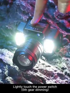 Outdoor headlight LED Headlamp Flashlight Headlight Flashlight rechargeable Waterproof LED Light Camping headlight for head Light with Charger strong headlight