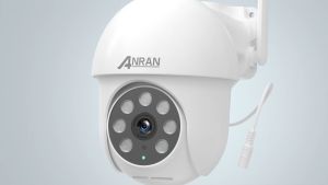 Outdoor Security CCTV Camera Connect Cellphone Indoor ANRAN Home Security Camera IP WIFI Wired Camera Audio and Speaker Automatic tracking Night Vision IP66 Waterproof ANRAN P3