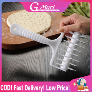 Plastic DIY Pizza Cookies Dough Roller Pastry Pie Needle Wheels Cutter Bread Hole Punch Baking Tools for Home Kitchen Pizza-Punch