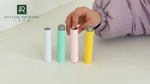 Botol parfum twist and spray 10ml PASTEL edition - mini travel size refillable Putar Unik macaron edisi