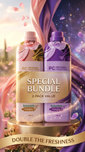 PC Personal Collection Special Bundle 2-Pack Value Biodegradable Packaging Double The Freshness