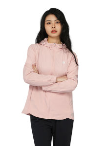 HUMTTO Womens Outdoor Fleece Jacket Spring 2025 New Lightweight Breathable Hooded Sport Casual Sun Protection Windproof UV Protection