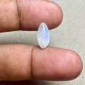 Batu Biduri bulan natural moonstone batu white rainbow Dim 14x7x6. 