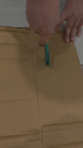 Rotary Cardboard Perforator Ergonomic Cardboard Perforation Cutter For Home Paper Box Cutting