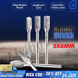 MATA BOR TUNER PANJANG & Mata Gerinda 3MM X 6MM