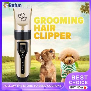 Rechargeable Pet Razor for Dog Cat Pet Trimmer Grooming Kit Electrical Clipper Shaver Set