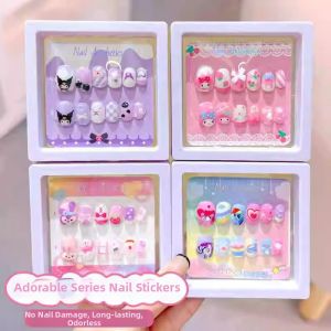 Non-Toxic Odorless Kids Nail Stickers