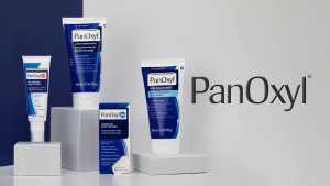 PanOxyl Anti-Acne Foaming Cleanser contains 10% benzoyl peroxide strong antibacterial cleans and unclogs pores deep skin care 156g