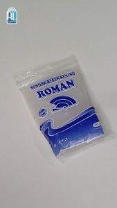 Sendok Plastik Bebek Bening Roman isi 50pcs