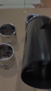 MUFFLER CUTTER TUTUP KNALPOT/VARIASI KNALPOT Pajero 2009 - 2022 HITAM DAN CHROME