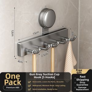 FAJIENUO | Strong Adhesion Suction Bathroom Hook