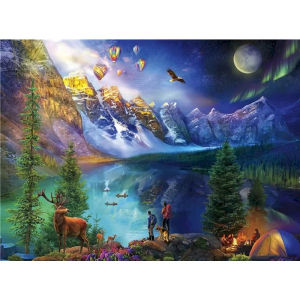 Diy Painting By Numbers Riverside Town Decorative Paintings Gifts for Adults Handpainted Landscape Home Decoration