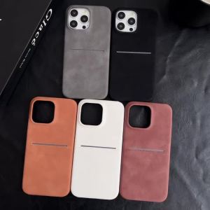 Luxury Solid Color Matte Leather Wallet Card Slot Skin Texture Phone Case For Google Pixel 9 Pro XL 8 8A Pro Bumper Back Cover