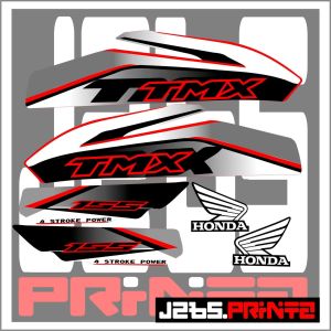 TMX 155 STOCK DECALS