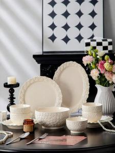 Yomerto | French Aesthetic Ceramic Dinnerware Set