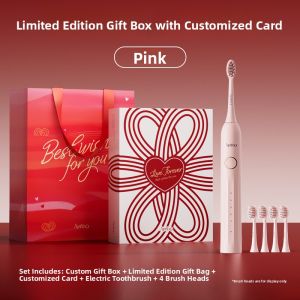 ApiYoo | Couples Sonic Soft-Bristle Electric Toothbrush Set
