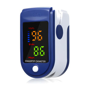 Oximeter Digital Finger Pulse Oximeter Screen Finger Clip SPO2 PR Heart Rate Monitor Blood Oxygen Saturation Monitor