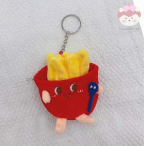 ⭐️Ready Stock ⭐️有现货Cut Burger drumstick bread fried keychains