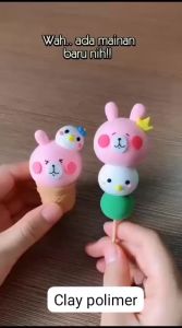 Clay Mainan Anak Isi 12pcs Clay Polymer Zipper Edukasi Slime Clay Dough Colour Play