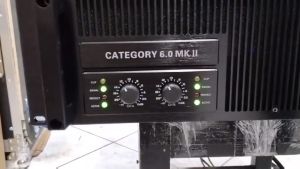 Live Category 6.0 MKII 2500W X 2 8 Ohms Powered Amplifier