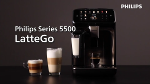 Philips LatteGO Fully Automatic Espresso Machine เครื่องชงเอสเปรสโซ่อัตโนมัติฟิลิปส์ลาเต้โก รุ่น EP5547/90 รับประกันศูนย์ 2 ปี