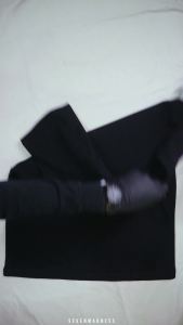 SEVENMADNESS T-Shirt Lunaria Metamorph - Kaos Distro Pria Wanita Streetwear Black Cotton Combed 24s