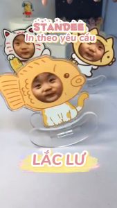 Mô hình standee lắc lư chibi đáng yêu in theo yêu cầu