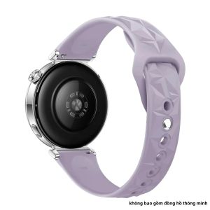 Dây Đeo Đồng Hồ Thể Thao Bằng Silicon 18mm Dùng Được Cho Cả Nam Và Nữ Tương Thích Với Huawei Watch GT6 GT5 GT4 41mm GT5Pro 42mm Garmin Vivoactive 4S 3S - Dây Đeo Thay Thế Có Thể Điều Chỉnh