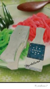 cetakan petulo/ putu mayang /ulat sutra/ cendol dll