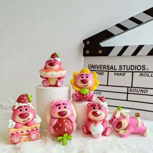 3D Backpack Bear Plaster Doll White Blank Handmade DIY Painting Graffiti Toy Painted Painting Large Saving Pot Pendulum