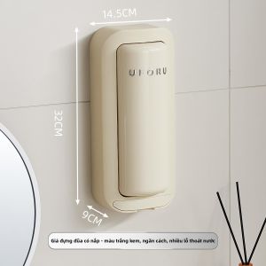 MONLEYTA | Hộp đựng thìa treo tường nhà bếp cao cấp Giá để thìa và thìa đựng nước MONLEYTA H0617133555 Trung Quốc đại lục nhựa