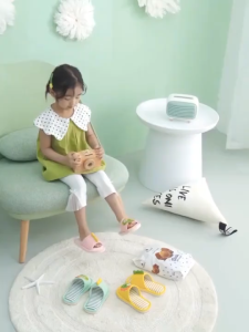 Paw Patrol Home Slippers Childrens Linen Slippers Indoor Anti-ski Thick Bottom Slippers