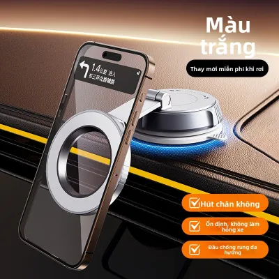 HELLOLEIBOO | Giá đỡ điện thoại ô tô hút chân không kết hợp nam châm từ tính