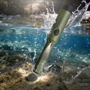 Treasure HGT138 Portable Metal Detector Pointer Pinpoint Hand Held Metal Detector Positioning Rod Detector IP68 Fully Waterproof