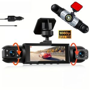 This 3/4-Channel Dashcam Features Simultaneous Recording to Capture Clear Evidence and Help Prevent Staged Accidents.