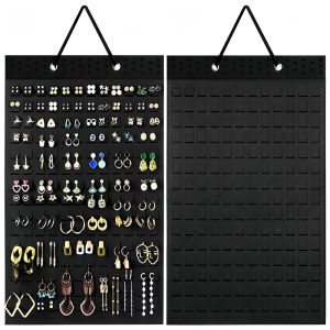 Hanging Earring Holder OrganiserBrooch Pin Display Board with 150 Slots for 300 Pairs of Earrings/Pins Stud/Badge Organisers