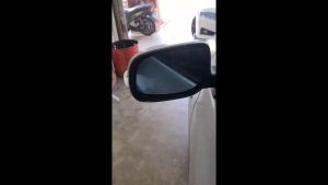 Toyota Vellfire / Alphard 20 Series Blue Mirror With LED Signal Lamp Wide Angle Sight 2008-2015 GGH20 ANH20 AH20 Vacc