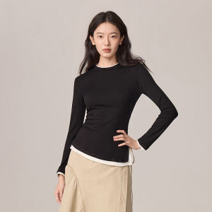 LUCKMEEY | Slimming Fitting T-shirt Long Sleeve