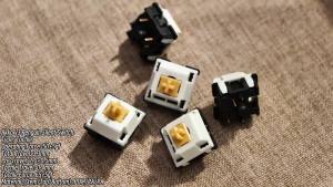 Akko Penguin Switch 5 Pin 50gf Tactile Silent Switch Compatible with MX Mechanical Keyboard (45pcs)