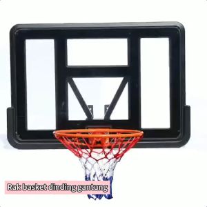 ✅ READY STOCK✅ Papan-Ring-Basket-Outdoor/ring basket dewasa/bola basket origina/RING PAPAN BASKET BESAR/RING BASKET PEMULA DAN PROFESIONAL/Papan-Basket-Besar/Papan-Pantul-Basket-Acrylic
