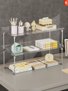 Multilayer Acrylic Bookshelf