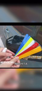 ULTRA REFLECTIVE SIDE MIRROR STICKER 2 PCs Rearview  Basikal Motosikal Lori Van Reflector Warning Safety Stick On Side Mirror